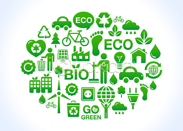 사람없음 EPS 아이콘 해외이미지 그린에너지 나무 바이오 에코 잎 재활용 지구 초록색 친환경 콘센트 해외202004