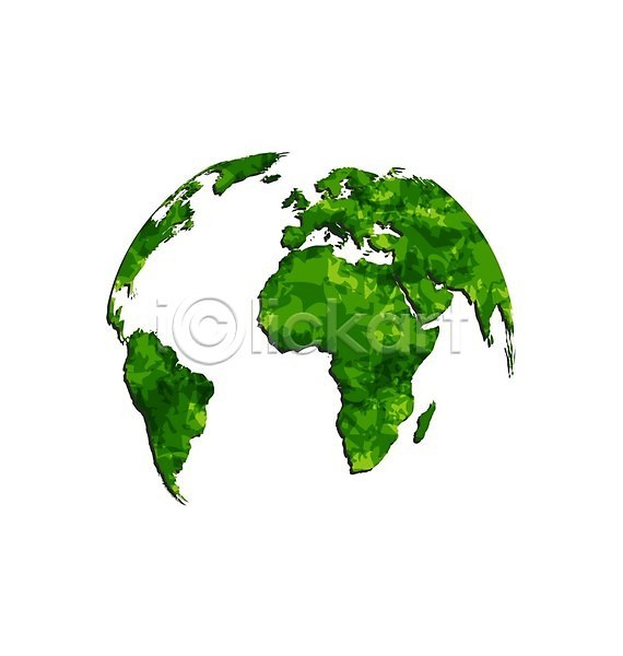 사람없음 EPS 일러스트 해외이미지 대륙 에코라이프 자연보호 지구 초록색 친환경 해외202004 해외202105