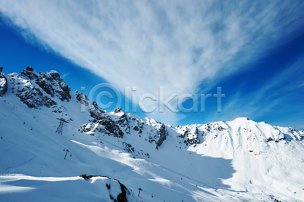 사람없음 JPG 포토 해외이미지 겨울 산 알프스 야외 얼음 태양 풍경(경치) 프랑스 해외202004 해외202105
