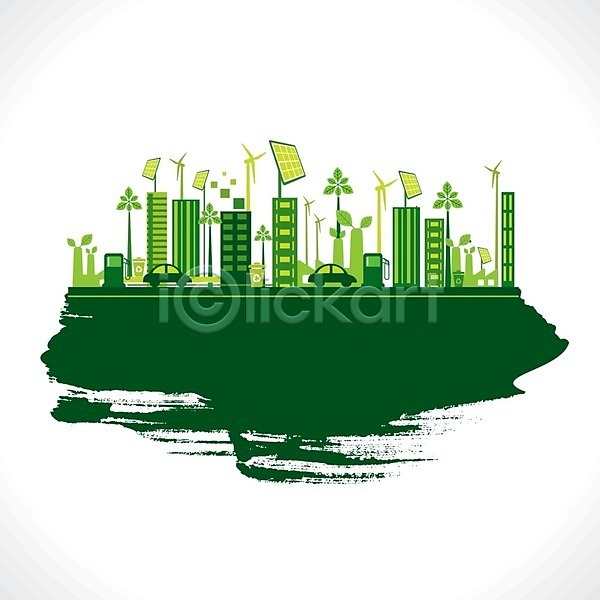 보호 사람없음 EPS 일러스트 해외이미지 건물 그린에너지 나무 도시 바람 식물 아파트 에너지 에코 유기농 자원 잔디 재활용 주택 지구 초록색 친환경 태양 하늘 해외202004 해외202105 환경