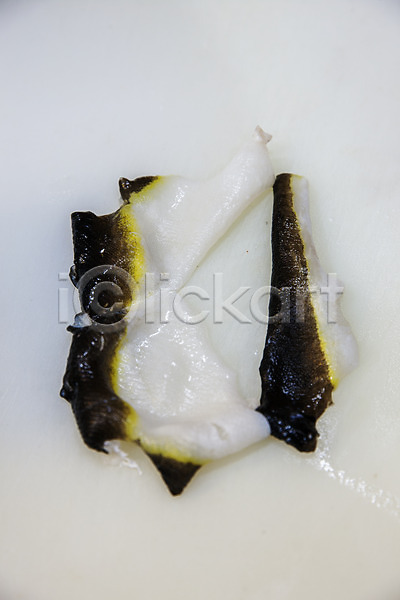 사람없음 JPG 포토 강원도 껍질 도마(주방용품) 복어 실내 어류 어시장 주문진 해산물 흰배경