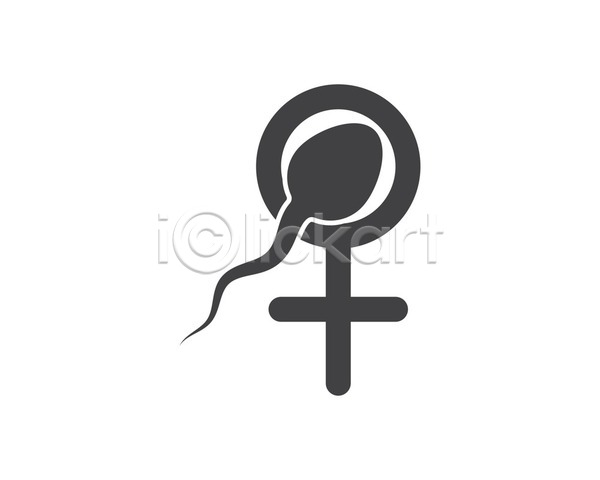 사람없음 EPS 일러스트 해외이미지 DNA 과학 디자인 심볼 여자기호 임신 정자(생식세포) 해외202105