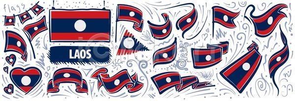 애국심 자유 축하 동양인 EPS 일러스트 해외이미지 고립 공화국 그래픽 깃대 깃발 독립 디자인 라오스 리본 배너 백그라운드 사인 세계 세트 수집 신분 심볼 아시아 여행 전국 정부 정치 테이프 하트 해외202105 해외일러스트 휴가
