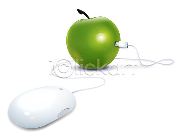 사람없음 EPS 디테일아이콘 비즈니스아이콘 아이콘 입체아이콘 USB 마우스 비즈니스 사과(과일) 연결 컴퓨터용품