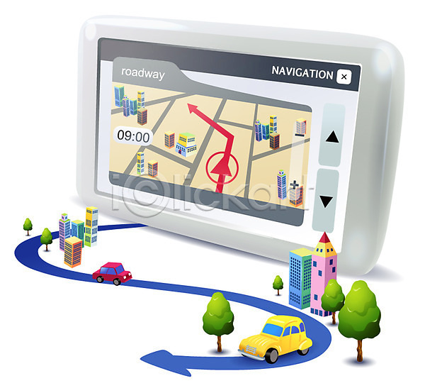 사람없음 EPS 디테일아이콘 비즈니스아이콘 아이콘 입체아이콘 건물 나무 네비게이션 도로 비즈니스 스크린 액정화면 위치 자동차 장난감 지도