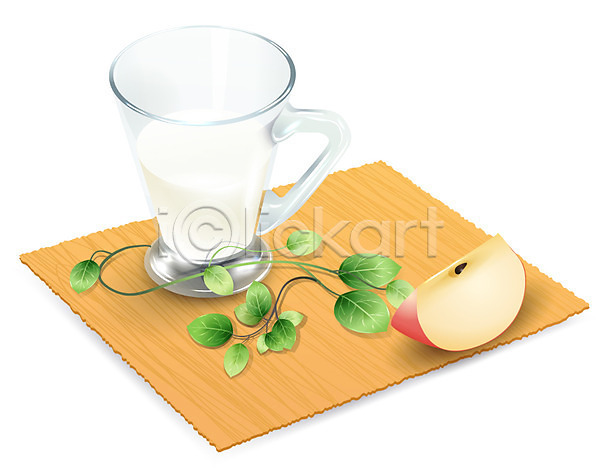 사람없음 EPS 디테일아이콘 생활아이콘 아이콘 입체아이콘 과일 디저트 받침대 사과(과일) 생활용품 오브젝트 우유 음료 잎 잔 장식 조각 조각(피스)