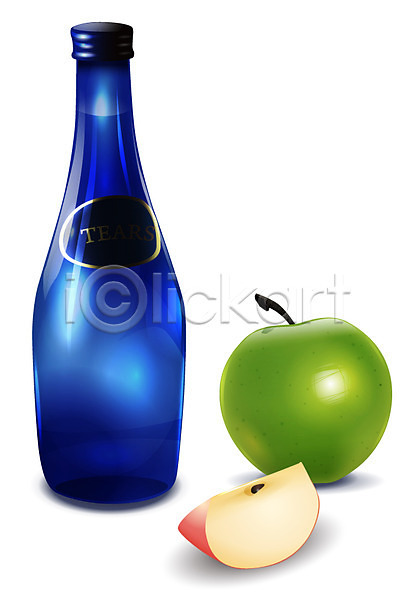 사람없음 EPS 디테일아이콘 생활아이콘 아이콘 입체아이콘 과일 물 물병 사과(과일) 생활용품 오브젝트 유리병 음료 조각 조각(피스)