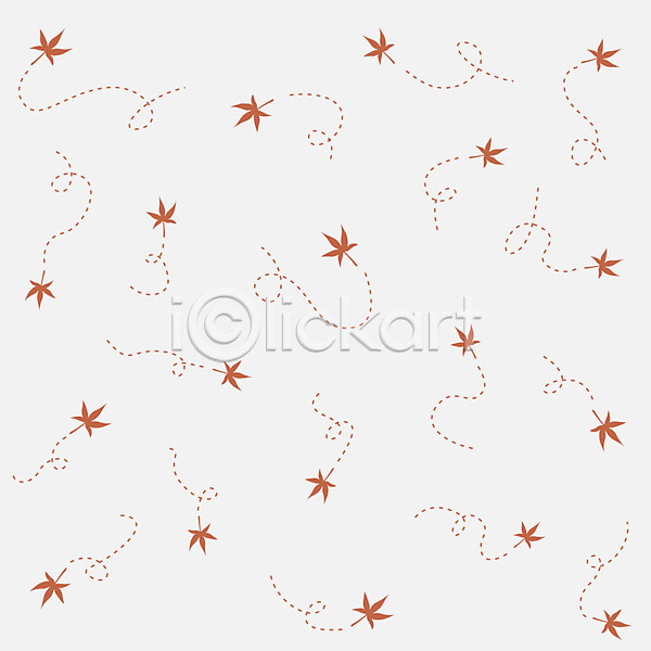 사람없음 EPS 일러스트 낙엽 단풍 무늬 문양 백그라운드 패턴