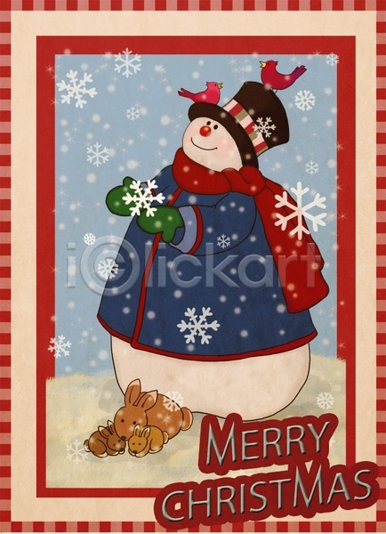 사람없음 PSD 카드템플릿 템플릿 겨울 기념일 눈(날씨) 눈사람 눈송이 동물 목도리 반려 사각프레임 조류 카드(감사) 크리스마스 크리스마스카드 토끼 틀 프레임