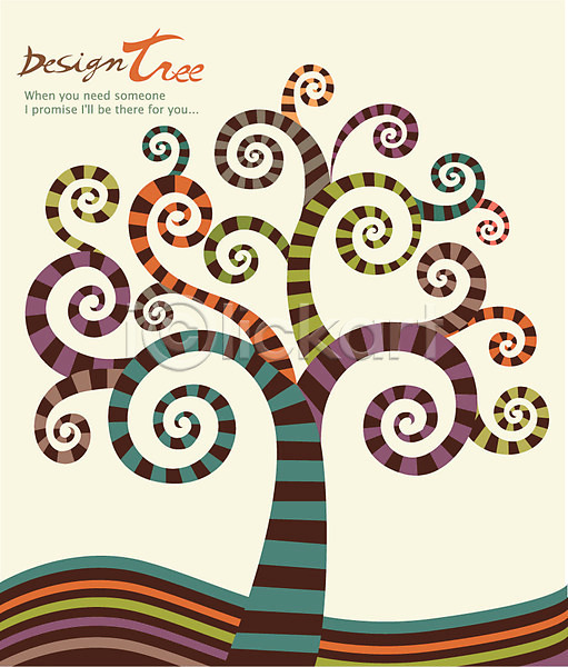신비 사람없음 AI(파일형식) 일러스트 나무 나뭇가지 나뭇잎 디자인 무늬 물결 백그라운드 식물 잎 자연 패턴