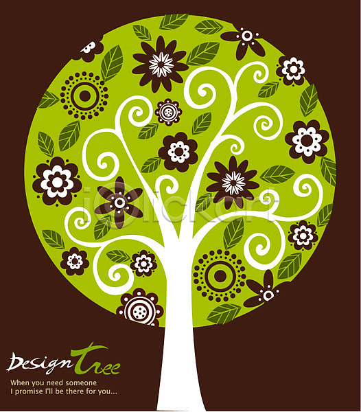 신비 사람없음 AI(파일형식) 일러스트 갈색 꽃 나무 나뭇가지 나뭇잎 디자인 무늬 백그라운드 식물 연두색 잎 자연 초록색 컬러 패턴