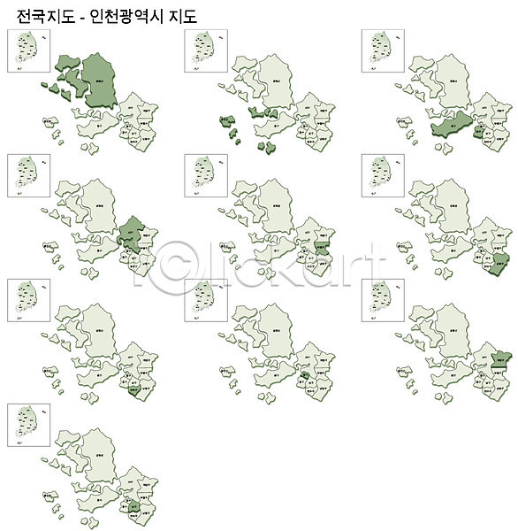 사람없음 EPS 일러스트 그래픽 무늬 백그라운드 인천 전국지도 지도 지도그래픽 한국