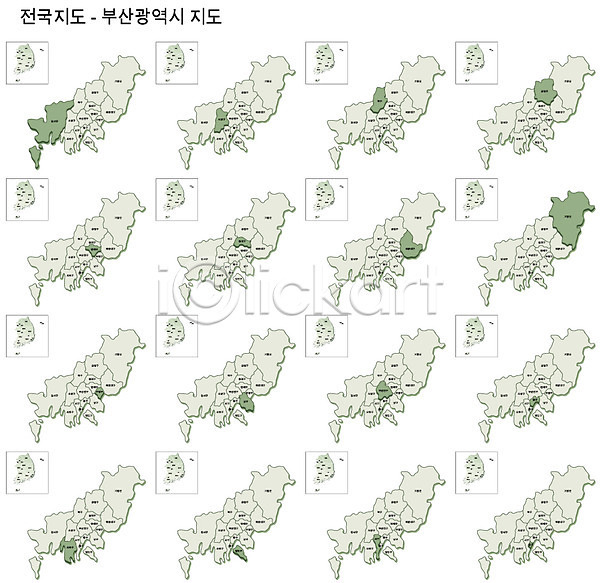 사람없음 EPS 일러스트 그래픽 무늬 백그라운드 부산 전국 전국지도 지도 지도그래픽 한국