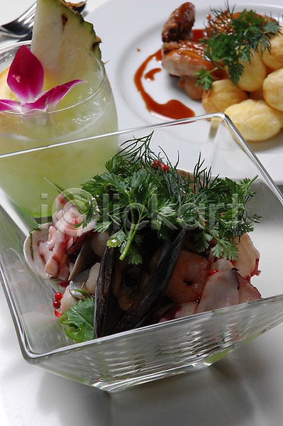 사람없음 JPG 샐러드 식사 실내 애피타이저 요리 음료 음식 채소 해산물