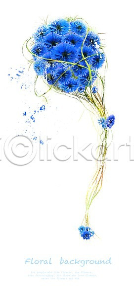 행복 사람없음 PSD 일러스트 9월 가을(계절) 가을꽃 가을배경 국화 꽃 꽃말 꽃백그라운드 독일 백그라운드 수레국화 식물 식물백그라운드 파란색