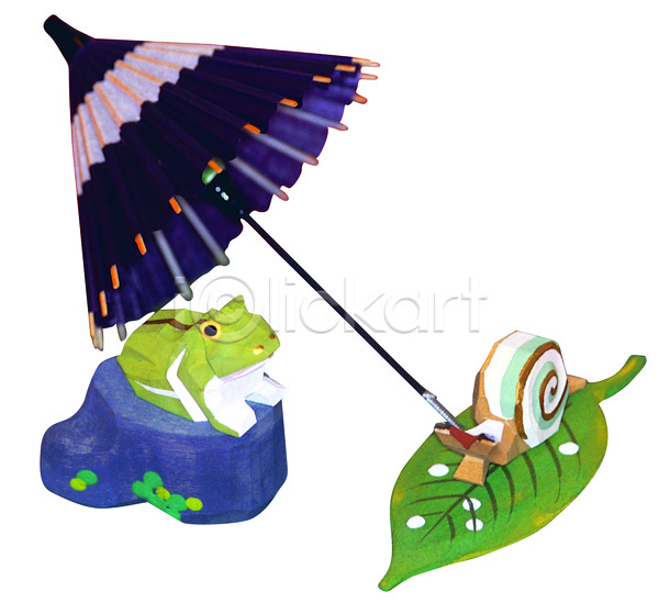 사람없음 JPG 포토 개구리 놀이용품 누끼 달팽이(동물) 동물 스튜디오촬영 실내 오브젝트 우산 인형 일본 장난감 장식 전통소품