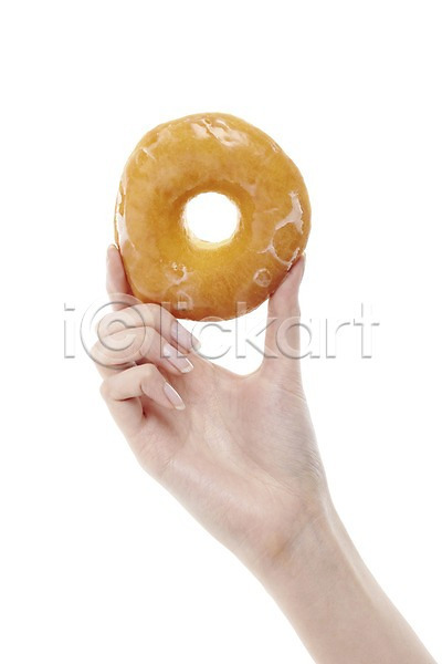 신체부위 JPG 포토 누끼 도넛 들기 디저트 모션 빵 손 손짓 스튜디오촬영 실내 음식 한개 한손