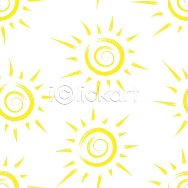 사람없음 EPS 일러스트 해외이미지 노란색 디자인 백그라운드 태양 패턴 패턴백그라운드 해외202105