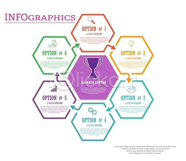 계획 순서 사람모양 사람없음 EPS 일러스트 해외이미지 그래프 그래픽 단계 돈자루 돋보기 비즈니스 손모양 육각형 인포그래픽 자료 전구 톱니바퀴 트로피 해외202105 화살표