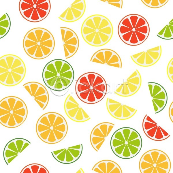 사람없음 EPS 일러스트 해외이미지 라임 레몬 백그라운드 오렌지 자몽 패턴 패턴백그라운드 해외202105