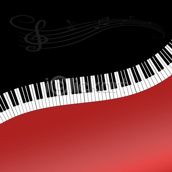 아이디어 EPS 실루엣 일러스트 템플릿 해외이미지 검은색 그래픽 그림 레이아웃 리듬 멜로디 모양 뮤지컬 발표 백그라운드 빨간색 소리 손그림 스케치 시트 윤곽 음악 장식 컨셉 팜플렛 피아노(악기) 해외202105