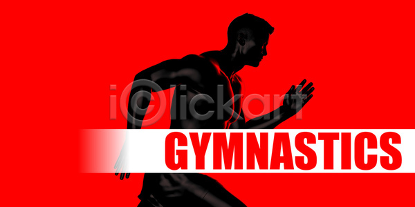 사람없음 JPG 포토 해외이미지 건강 검은색 빨간색 스포츠 체조 컨셉 해외202105