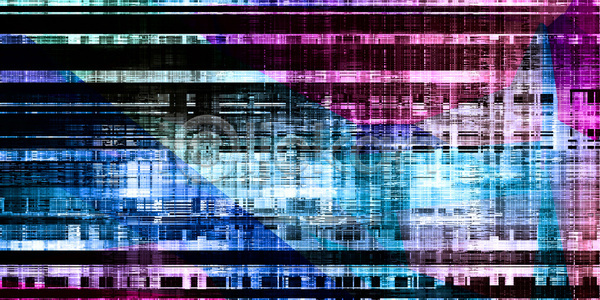 사람없음 JPG 포토 해외이미지 과학기술 데이터베이스 디지털 디지털백그라운드 보라색 사각형 정보기술 파란색 해외202105 홀로그램