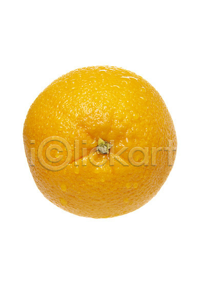 사람없음 JPG 포토 과일 농작물 누끼 물방울 스튜디오촬영 실내 열매 오렌지 음식 주황색 한개