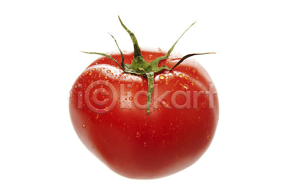 사람없음 JPG 포토 과일 농작물 물방울 빨간색 스튜디오촬영 식재료 실내 음식 채소 토마토 한개
