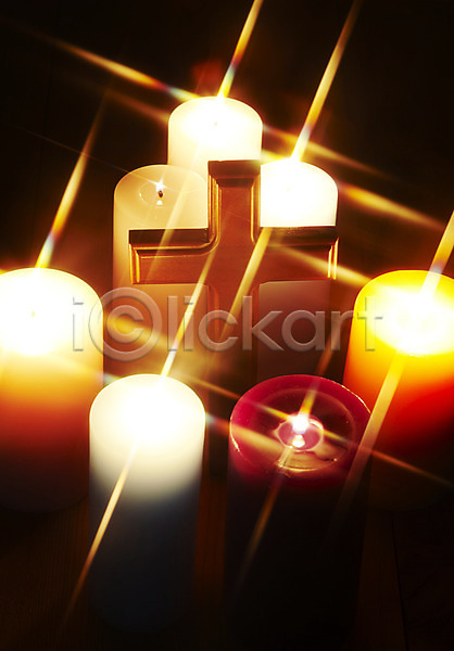 사람없음 JPG 포토 기독교 기독교용품 빛 실내 십자가 오브젝트 종교 종교용품 초 촛불