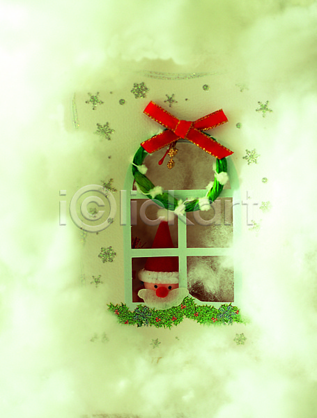 사람없음 JPG 포토 눈(날씨) 산타클로스 산타클로즈 솜 실내 오브젝트 장식 카드(감사) 크리스마스 크리스마스용품 크리스마스장식 크리스마스카드 화환
