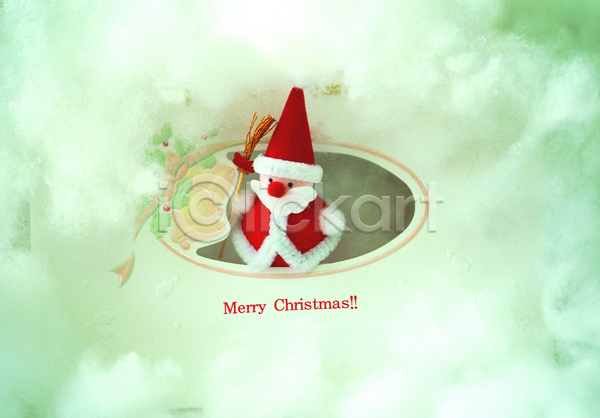 사람없음 JPG 포토 눈(날씨) 산타클로스 산타클로즈 솜 실내 오브젝트 장식 종 징글벨 카드(감사) 크리스마스 크리스마스용품 크리스마스장식 크리스마스카드