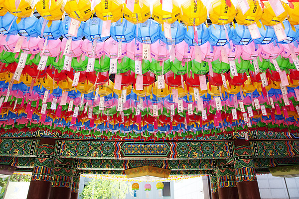 사람없음 JPG 포토 건축물 부처님오신날 불교 사찰 야외 연등 이벤트 조계사 종교 축제