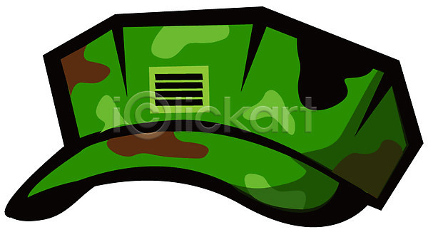군대 사람없음 EPS 아이콘 군모 군용 모자(잡화) 해병대모자