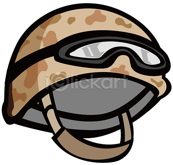 군대 사람없음 EPS 아이콘 군모 군용 모자(잡화)