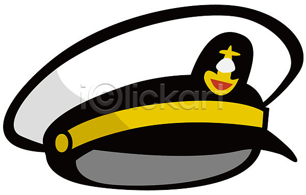 군대 사람없음 EPS 아이콘 군모 군용 모자(잡화) 해군모자