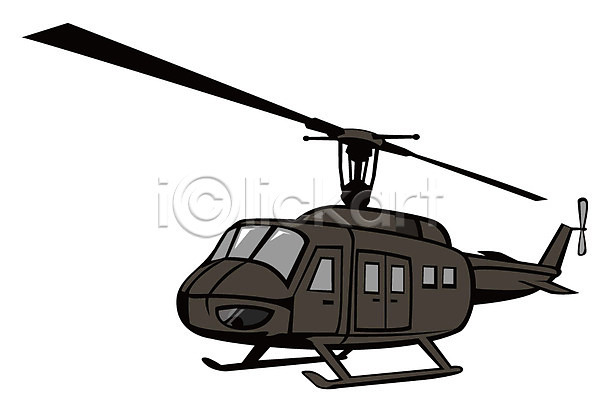 군대 사람없음 EPS 아이콘 군용 범용기동헬기 헬리콥터