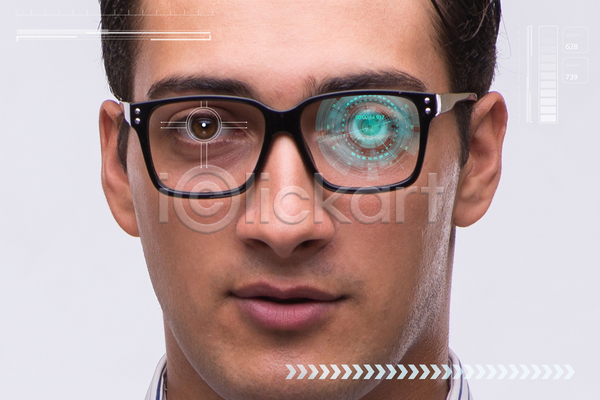 미래 혁명 사람 사람없음 JPG 포토 해외이미지 AI(인공지능) 가상 기술 눈(신체부위) 디지털 로봇 붓꽃 비전 비즈니스 사이버 센서 스캐너 스캔 시스템 신분 신분증 안경 얼굴 인공 인터페이스 자동화 전자 지능 카메라 컴퓨터 테크노 하드웨어 해외202105 현실 확인