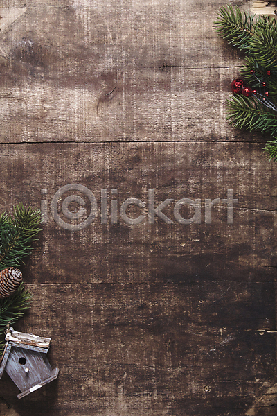 사람없음 JPG 포토 해외이미지 나무바닥 목재 새장 솔방울 실내 잎 카피스페이스 크리스마스 크리스마스배경 크리스마스용품 크리스마스장식 해외202004