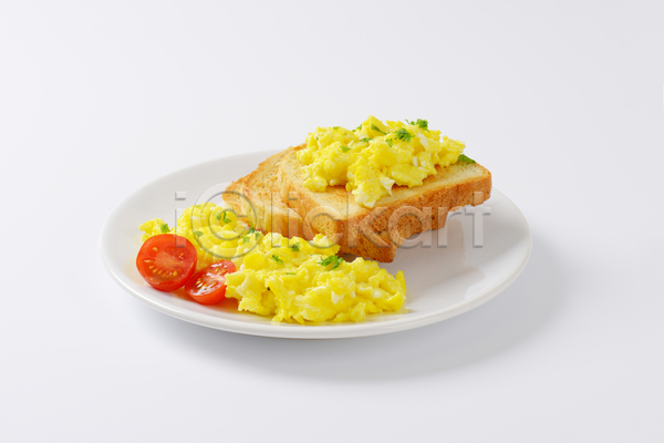 사람없음 JPG 포토 해외이미지 계란 스튜디오촬영 아침식사 요리 접시 조각 토스트 해외202004 해외202105