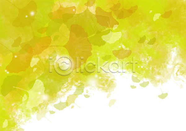 사람없음 PSD 일러스트 가을(계절) 가을배경 계절 계절백그라운드 나뭇잎 단풍 백그라운드 사계절 연두색 은행잎 잎 자연