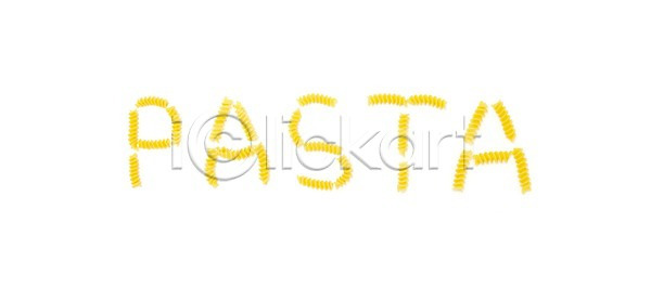 사람없음 포토 국내포토 누끼 단어 대문자 문자 스튜디오촬영 스파게티 실내 알파벳 영어 파스타