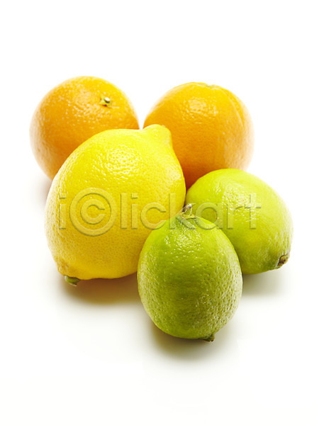 사람없음 JPG 포토 과일 노란색 누끼 라임 레몬 스튜디오촬영 실내 연두색 오렌지 주황색 컬러푸드