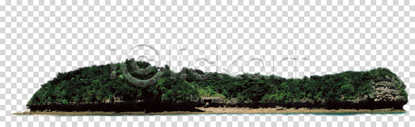 사람없음 PNG 편집이미지 나무 무인도 섬 야외 주간 파노라마 편집 편집소스 풍경(경치)