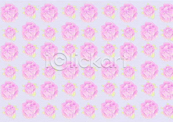 PSD 일러스트 꽃 꽃무늬 꽃백그라운드 무늬 백그라운드 분홍색 장미 패턴