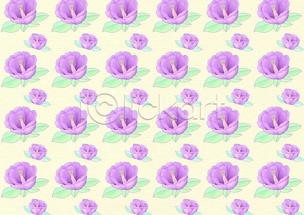 PSD 일러스트 꽃 꽃무늬 꽃백그라운드 무늬 백그라운드 보라색 패턴