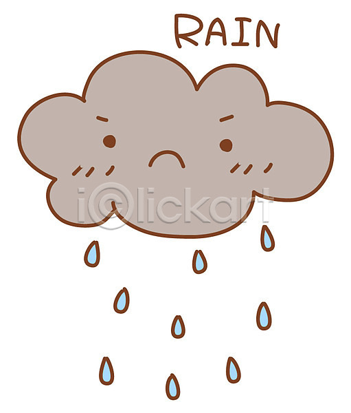 사람없음 EPS 아이콘 구름(자연) 날씨 먹구름 비(날씨) 비구름 빗방울 스티커 자연 자연요소 흐림