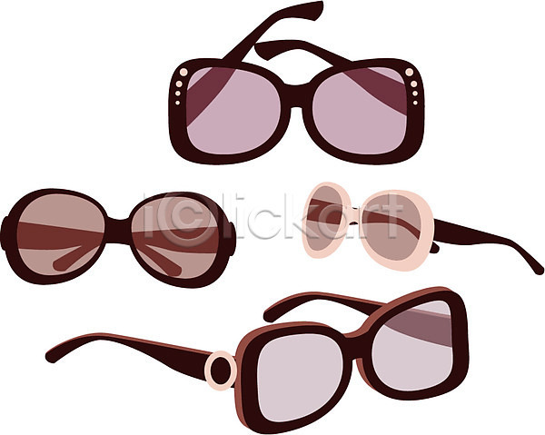사람없음 EPS 아이콘 패션아이콘 선글라스 쇼핑 안경 오브젝트 잡화 패션