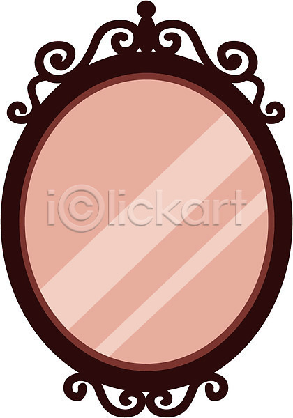 사람없음 EPS 아이콘 패션아이콘 거울 벽거울 쇼핑 오브젝트 잡화 장식 패션
