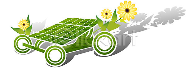 환경보전 사람없음 EPS 그린아이콘 아이콘 그린에너지 그린캠페인 그림자 꽃 식물 자연보호 전기자동차 초록색 캠페인 환경
